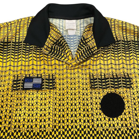 Lot of 4 OFFICIAL SPORTS Yellow Green NISOA New York Soccer Referee Jerseys XL L - Picture 3 of 12